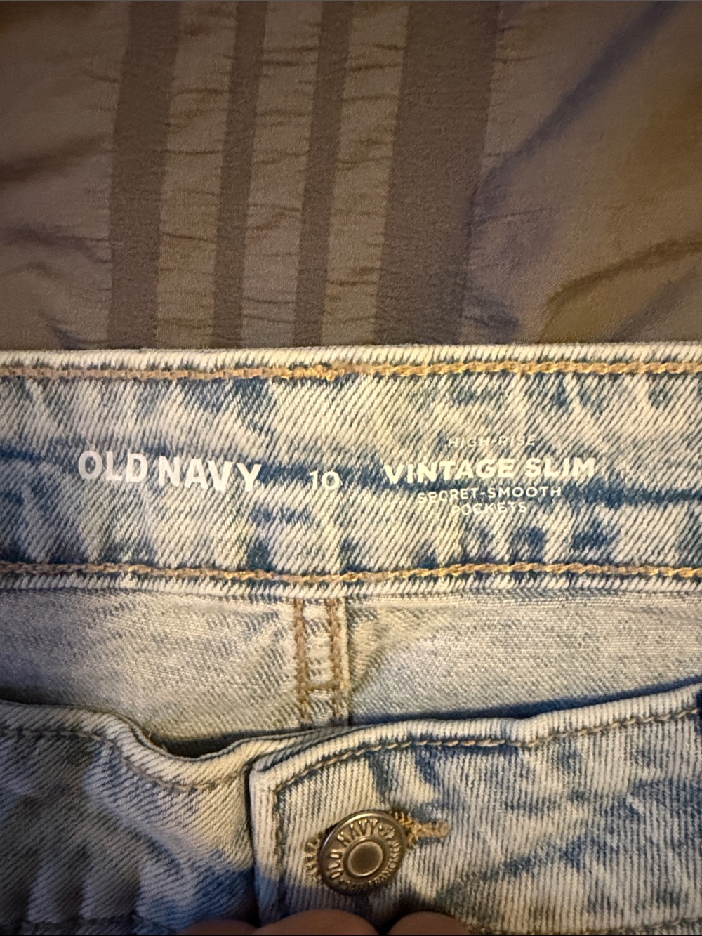 Old Navy Light Blue Straight Leg Jeans - Women's